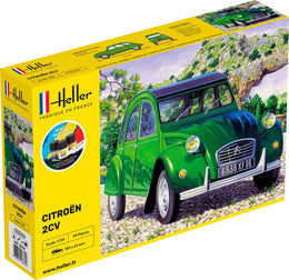 Heller Citroën 2CV 1980 - komplet sæt