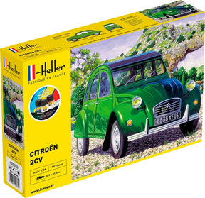 Heller Citroën 2CV 1980 - komplet sæt