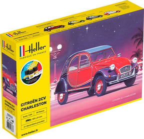Heller Citroen 2cv Charleston - start sæt