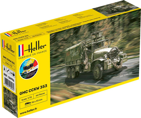 Heller GMC CCKW 353 modelbil start kit - 1:72