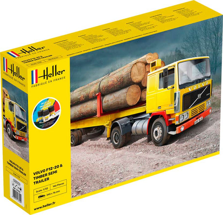 Volvo F12 globetrotter med semi trailer - start kit