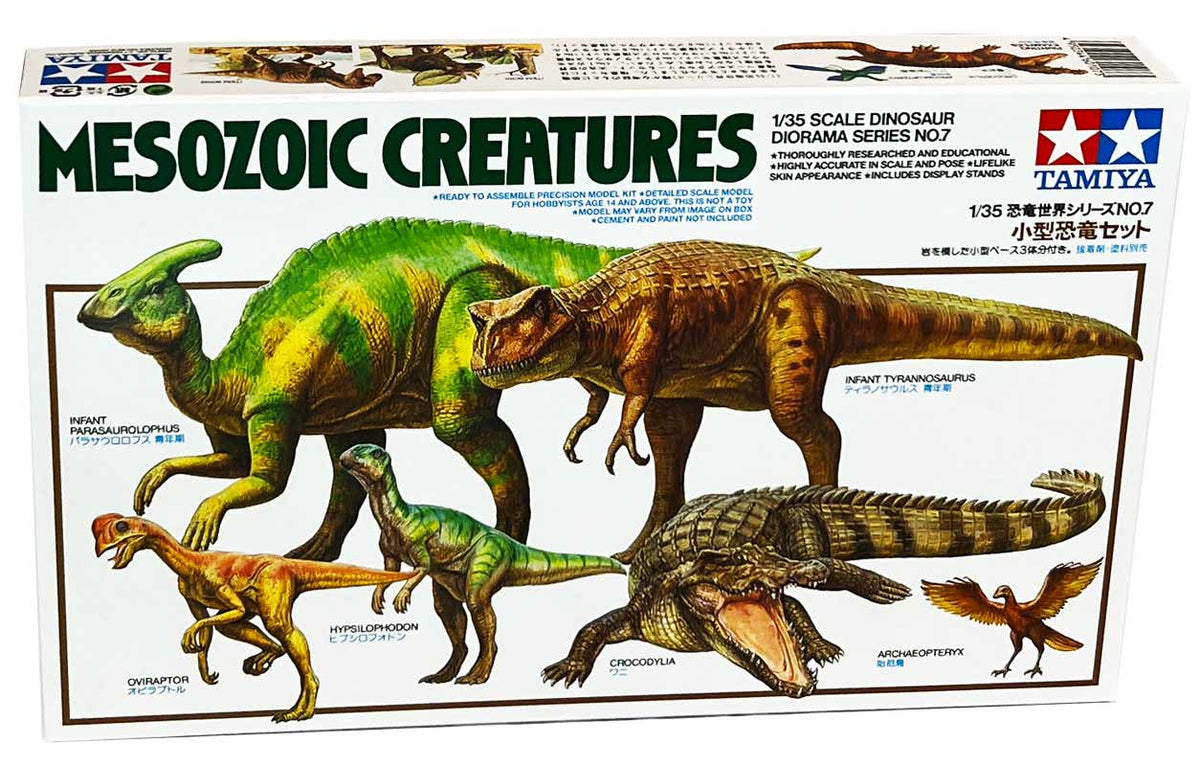 Tamiya Mesozoic Creatures sæt.