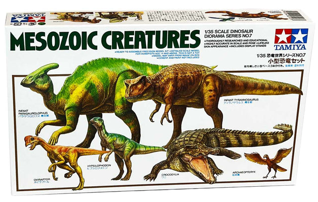 Tamiya Mesozoic Creatures sæt.