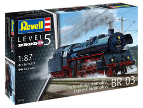 Revell Express locomotive BR 03 m. tender - 1:87 modeltog