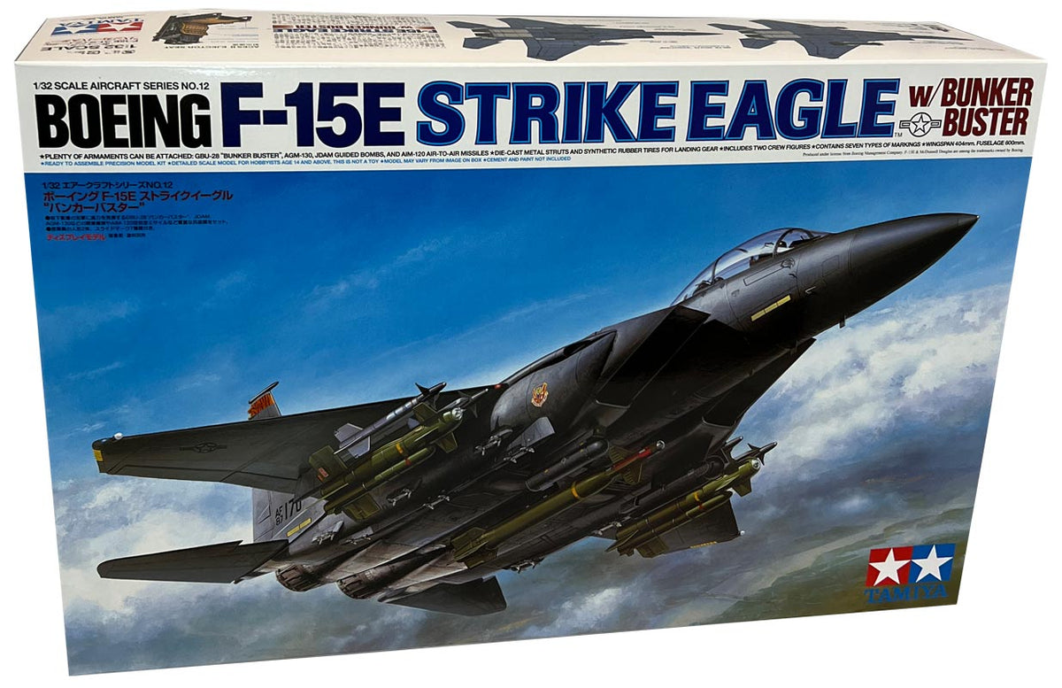 Tamiya F-15E Strike Eagle "Bunker Buster" modelfly