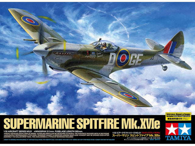Tamiya Supermarine Spitfire Mk.XVIe 1:32 - Modelfly