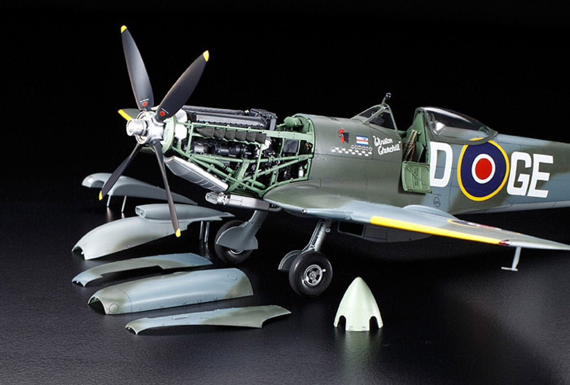 Tamiya Supermarine Spitfire Mk.XVIe 1:32 - Modelfly