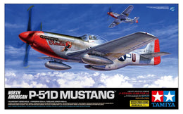Tamiya P-51D nordamerikansk Mustang 1:32 - Modelfly
