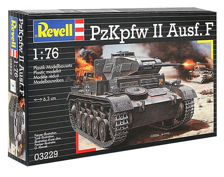 Revell PzKpfw II Ausf. F modelkampvogn