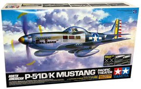 Tamiya WWII North American P-51D/K Mustang modelfly