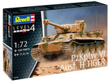 Revell PzKpfw, VI Ausf, H Tiger modelkampvogn