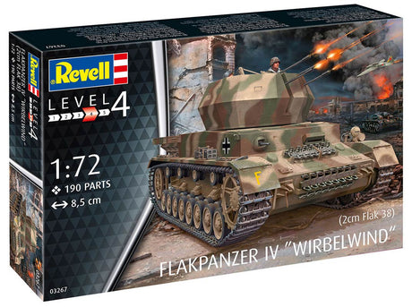 Revell Flakpanzer IV Wirbelwind (2 cm Flak 38) modelkampvogn