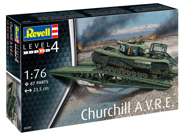 Revell Churchill A.V.R.E. - 1:76 modelkampvogn