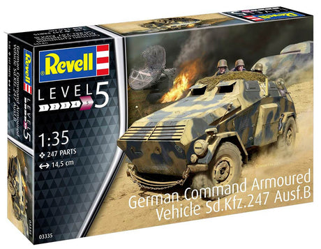 Revell German Command Armoured Vehicle Sd.Kfz.247 Ausf.B modelkampvogn