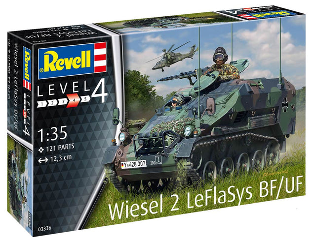 Revell Wiesel 2 LeFlaSys BF/UF modelkampvogn