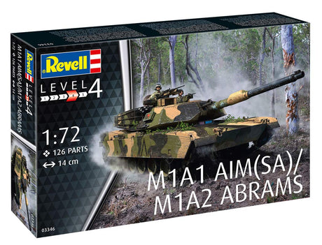 Revell M1A2 Abrams modelkampvogn