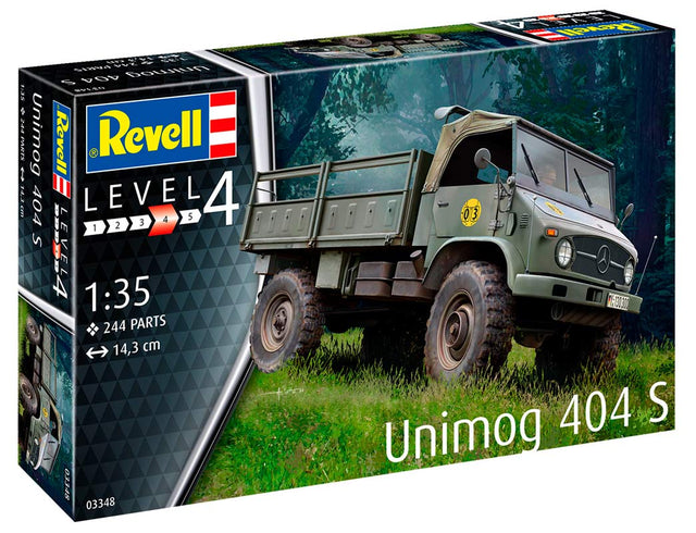 Revell Unimog 404 S modelbil