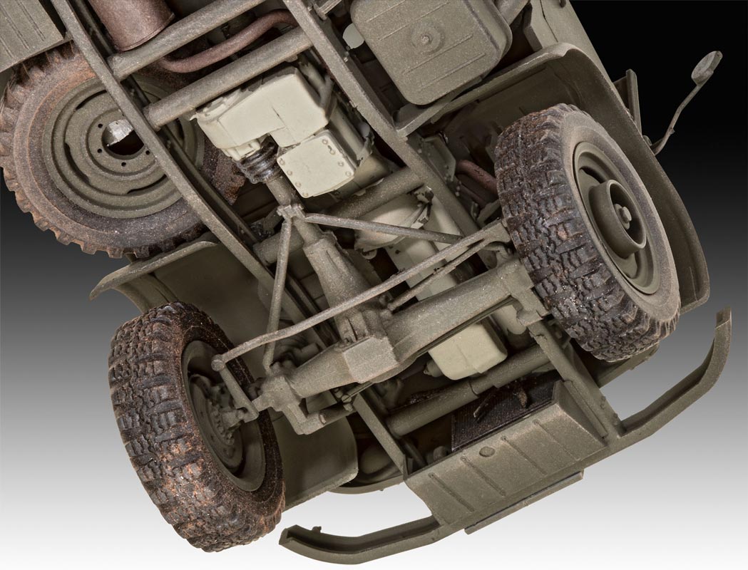 Revell Unimog 404 S modelbil