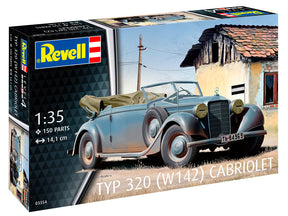 Revell Typ 320 (W142) Cabriolet 1:35 modelbil
