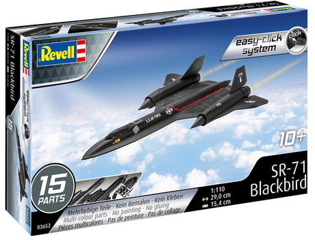 Revell Lockhead SR-71 Blackbird easy click modelfly