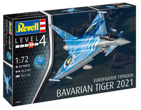 Revell Eurofighter "The Bavarian Tiger 2021" modelfly