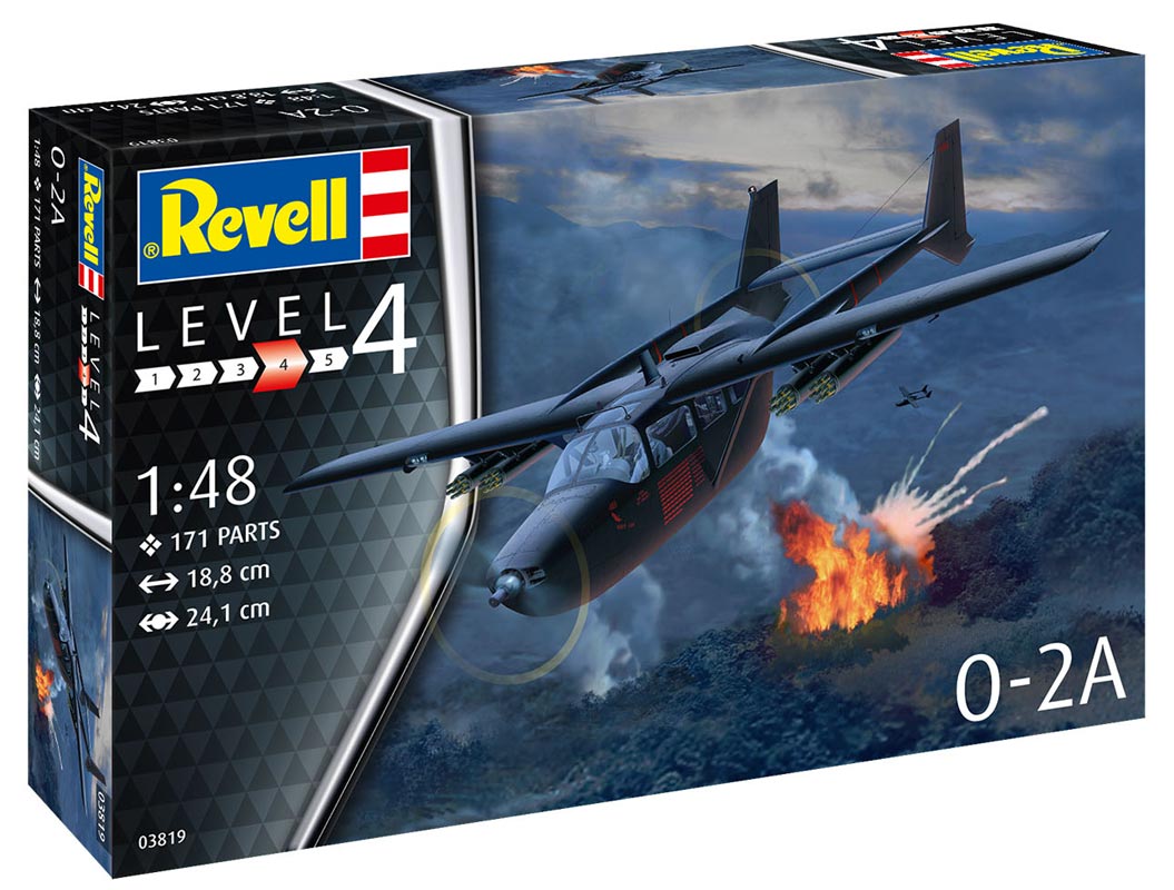 Revell O-2A Skymaster modelfly