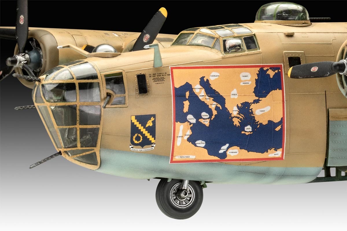 Revell B-24D Liberator modelfly