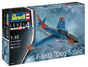 Revell F-86D Dog Sabre modelfly