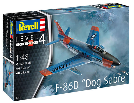 Revell F-86D Dog Sabre modelfly