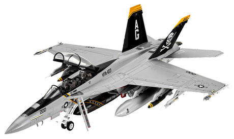 Revell F/A-18F Super Hornet modelfly - Med lim og maling