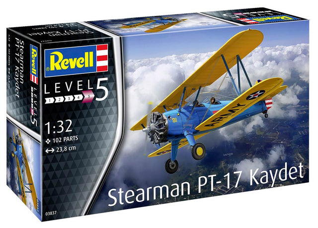 Revell Stearman PT-17 Kaydet modelfly