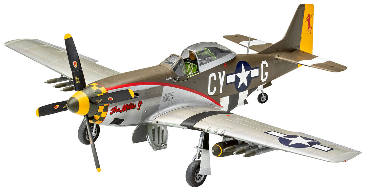 Revell P-51D Mustang (late version) modelfly