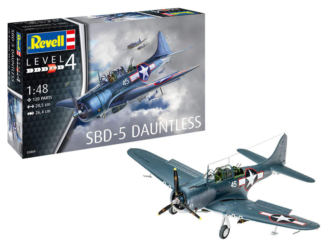 Revell SBD-5 Dauntless Navyfighter modelfly