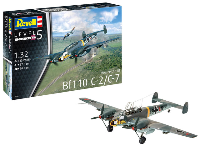Revell Messerschmitt Bf110 C-7 modelfly
