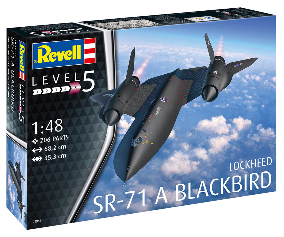 Revell Lockheed SR-71 Blackbird modelfly
