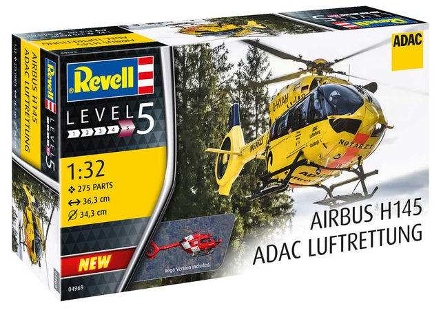 Revell Airbus H145 ADAC/REGA modelhelikopter - 1:32