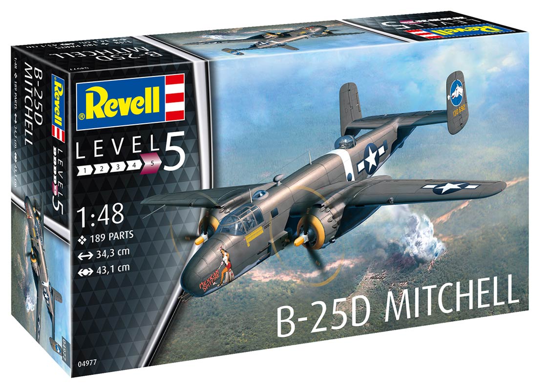 Revell B-25D Mitchell modelfly