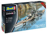 Revell German Battleship WWII Tirpitz modelskib - 1:350