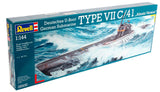 Revell Submarine Type VII C/41 model ubåd