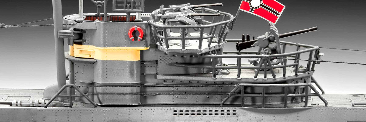 Revell Submarine Type VII C/41 model ubåd