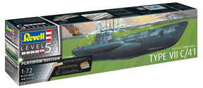 Revell German Submarine Type VII C/41 model ubåd
