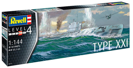Revell German Submarine Type XXI model ubåd