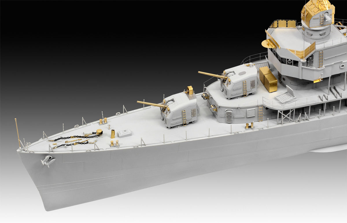 Revell German Destroyer Class 119 (Z1/Z5) modelskib
