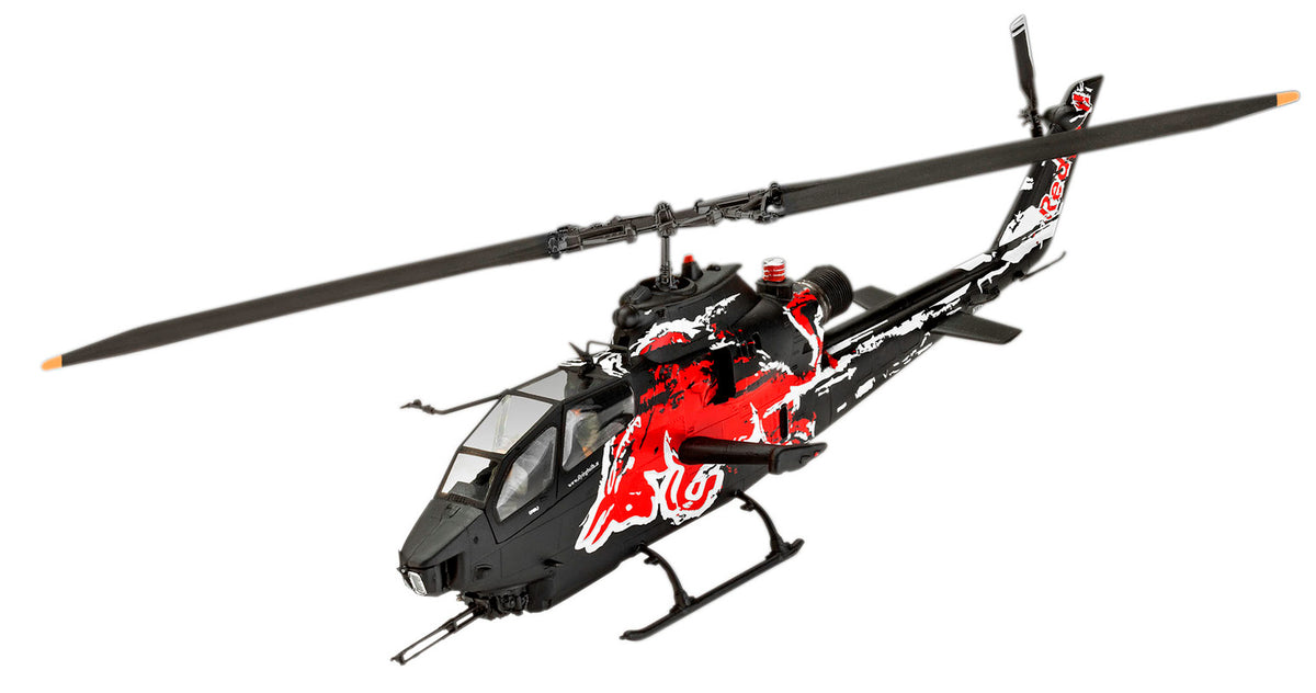Revell AH-1F Cobra Flying Bulls 25 års jubilæumsudgave: 1:48 modelhelikopter