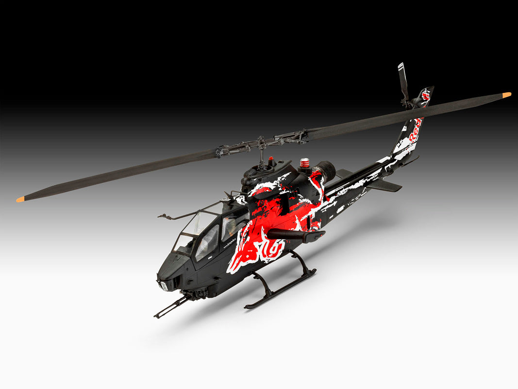 Revell AH-1F Cobra Flying Bulls 25 års jubilæumsudgave: 1:48 modelhelikopter
