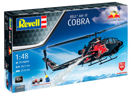Revell AH-1F Cobra Flying Bulls 25 års jubilæumsudgave: 1:48 modelhelikopter