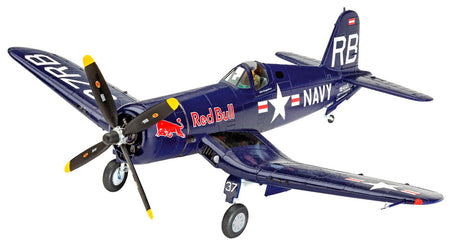 Revell F4U-4 Corsair Flying Bulls 25 års jubilæumsudgave: 1:48 modelfly