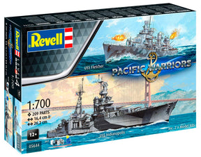 Revell Gift Set Pacific Warriors: 1:700 modelskib