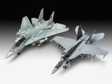 Revell 1:72 Gift Set Top Gun 2 Movie Set modelfly - 1:72 - Med lim og maling