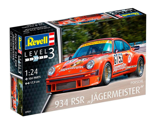 Revell Porsche 934 RSR "Jägermeister" modelbil
